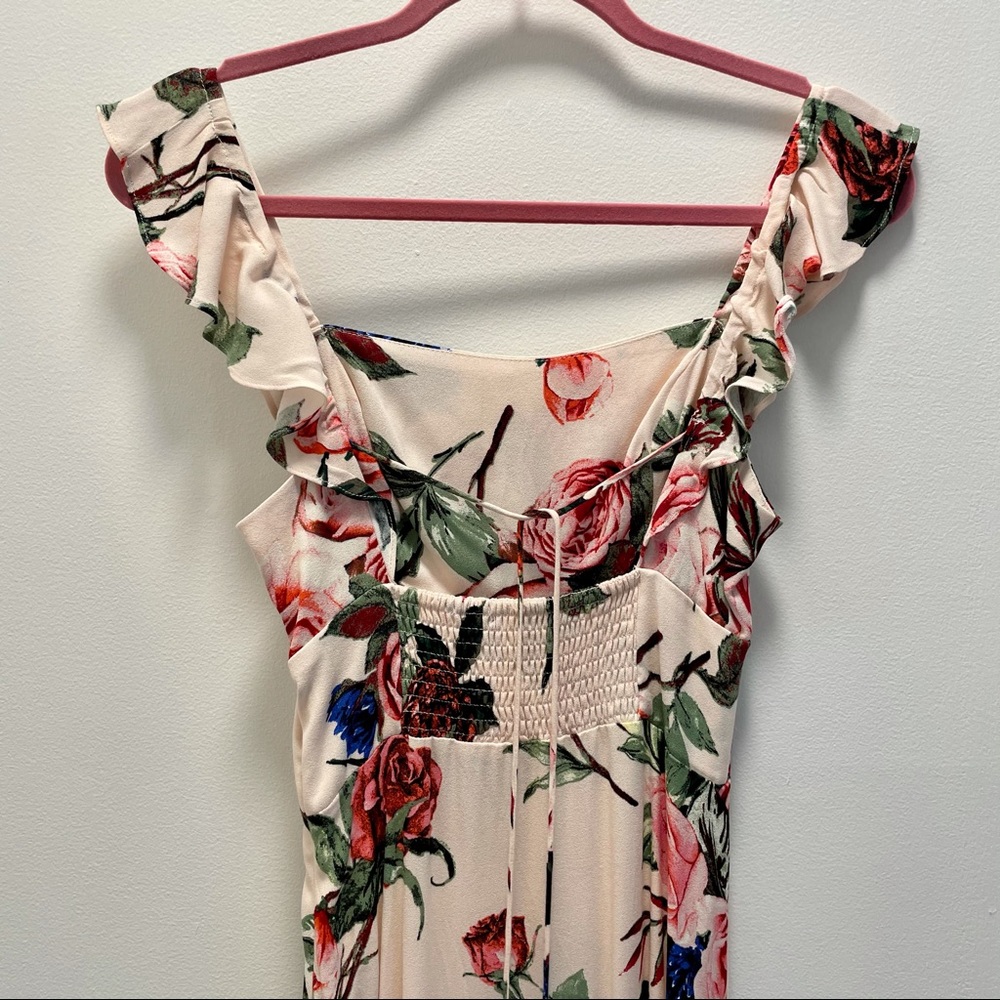 AFRM Haidee ruffle midi dress (worn once) - Picture 4 of 7